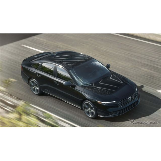ホンダは、中型セダン『アコード』の2026年モデルを米国で発売した。日本仕様はハイブリットのみだが、米国...
