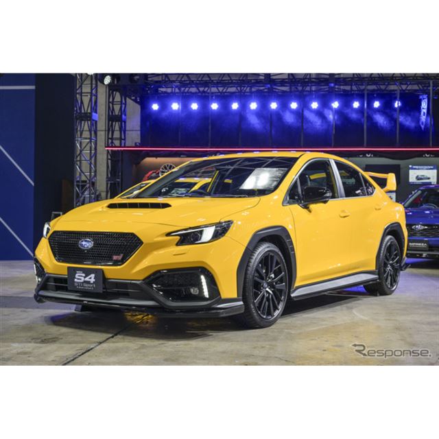 スバルは1月9日、「東京オートサロン2026」において、『レヴォーグ』と『WRX S4』の特別仕様車「STI Sport ...