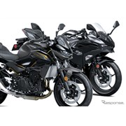 ���{������\�肵�Ă���J���T�L Z500�i���j��Ninja 500�i�E�j