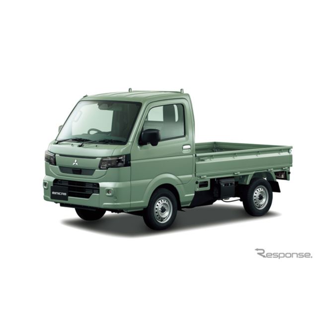 三菱自動車は2月5日、軽商用車『ミニキャブ トラック』の一部改良を実施し、販売を開始した。スズキ『キャ...