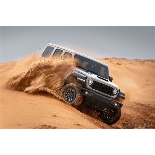 ジープブランドは、SUV『ラングラー』の高性能モデル「モアブ392」の注文受付を全米50州で開始したと発表し...
