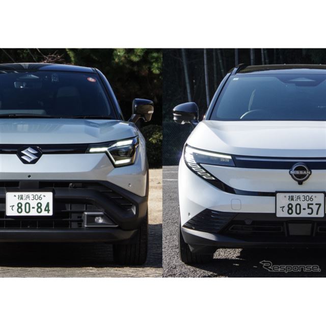 2026年1月、政府のEV補助金が129万円に引き上げられたタイミングで、2台のEVが販売を開始した。スズキ『eビ...