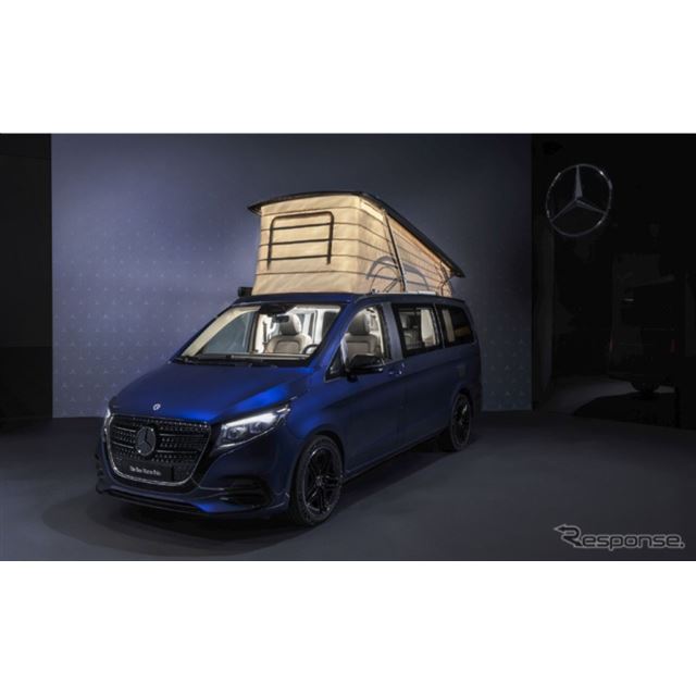 メルセデスベンツは、ミニバン『Vクラス』をベースにしたキャンピングカー「マルコポーロ」の改良新型を欧...