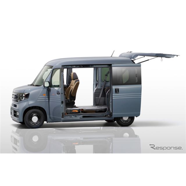 ホンダは、軽商用バン『N-VAN（エヌバン）』を一部改良し、3月20日に販売を開始した。
　N-VANは、働く人...