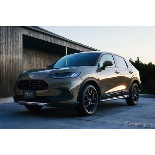 ホンダは、SUV『ZR-V』を一部改良し、3月27日より発売する。今回の一部改良では、パワートレインをスポーテ...