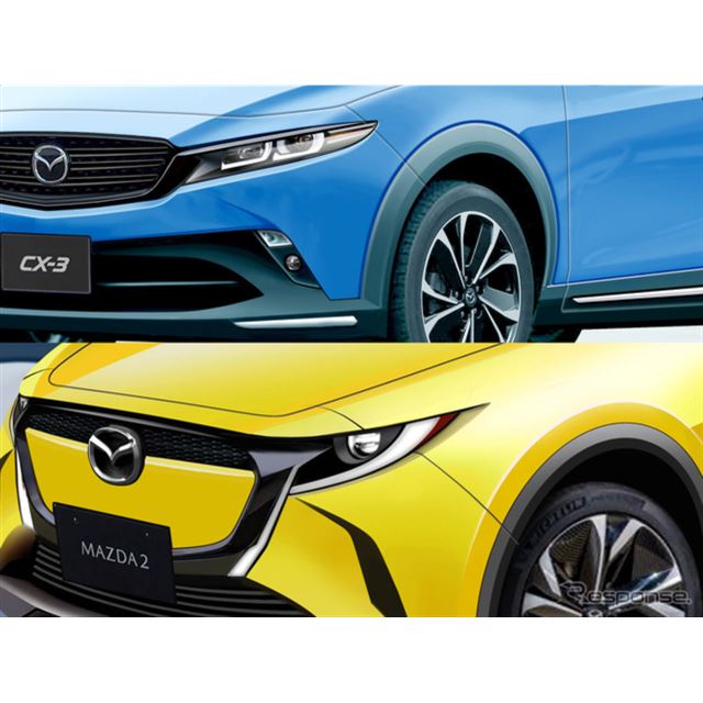 �}�c�_���A�n�b�`�o�b�N�w�}�c�_2�x��SUV�wCX-3�x�̎����ヂ�f���J�����v�悵�Ă���\�������܂��Ă���B...