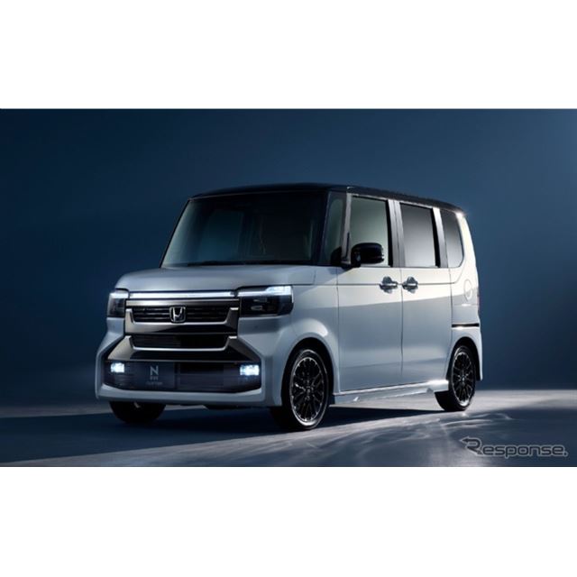 ホンダは6月18日、7月の発売を予定している軽乗用車『N-BOX』のマイナーモデルチェンジに関する情報をホー...