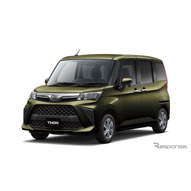 ダイハツ工業は8月31日、小型乗用車『トール』を一部改良し、全国一斉に発売した。価格は183万0400円からだ...