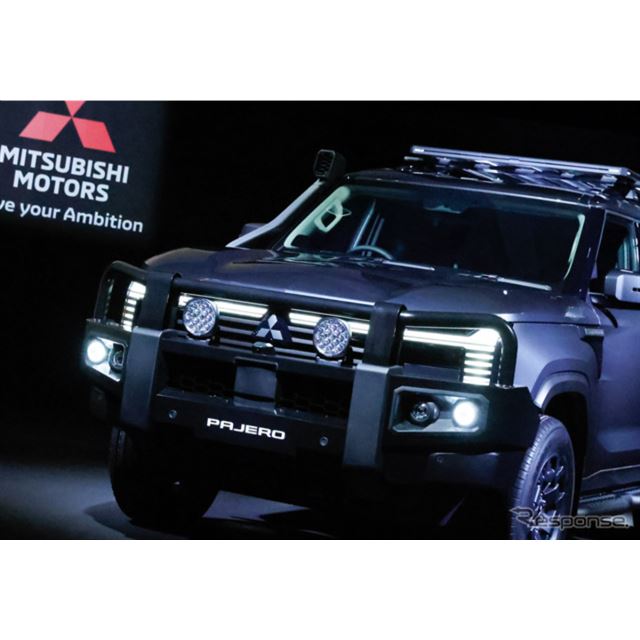 三菱自動車は9月2日、クロスカントリーSUV『パジェロ』をフルモデルチェンジし世界初公開した。約7年ぶりの...