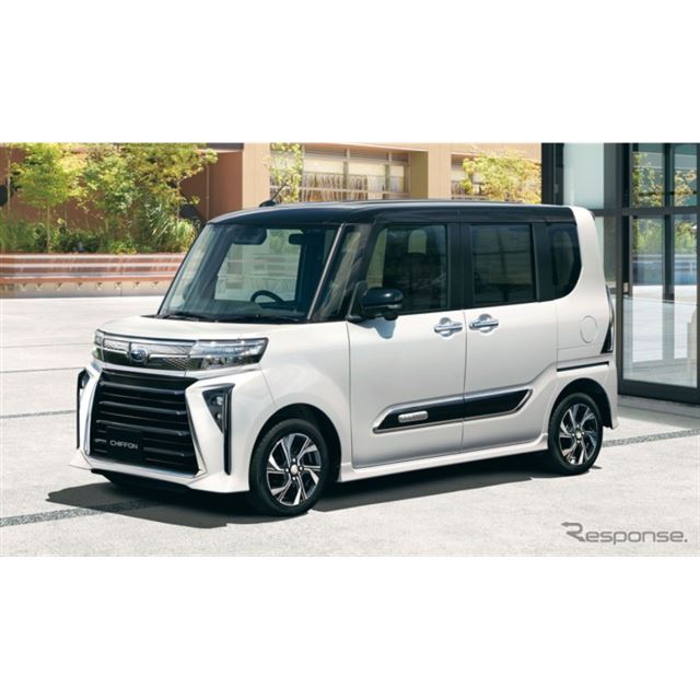 SUBARU（スバル）は9月10日、軽乗用車『シフォン』の改良モデルを発表した。価格は149万6000円からだ。
　...