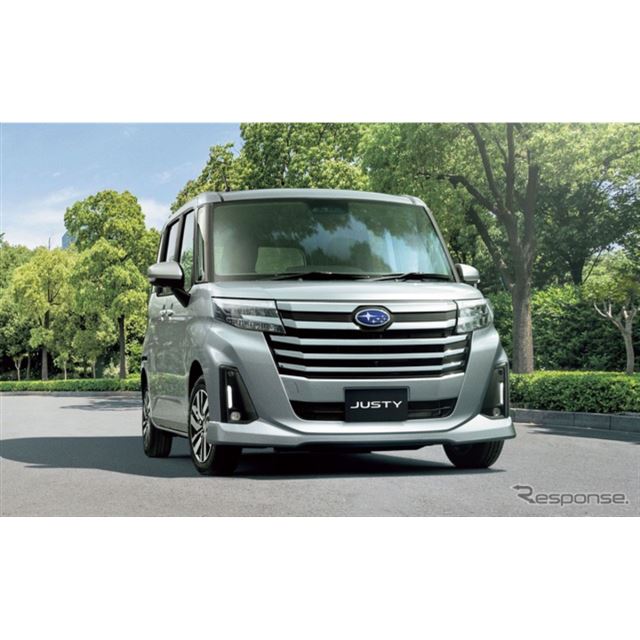 SUBARU(スバル）は9月10日、コンパクトトールワゴン『ジャスティ』の改良モデルを発表した。価格は217万030...