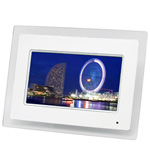 Exemode DPS702 デジタルフォトスタンド + マイクロSDカード付き