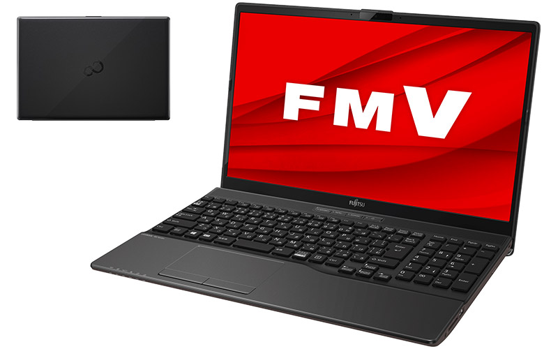 LIFEBOOK WAB/E3 ブラック　ノートパソコン ASCII.jp：5万円台で買える15.6型ノートPC「LIFEBOOK WAB/E3