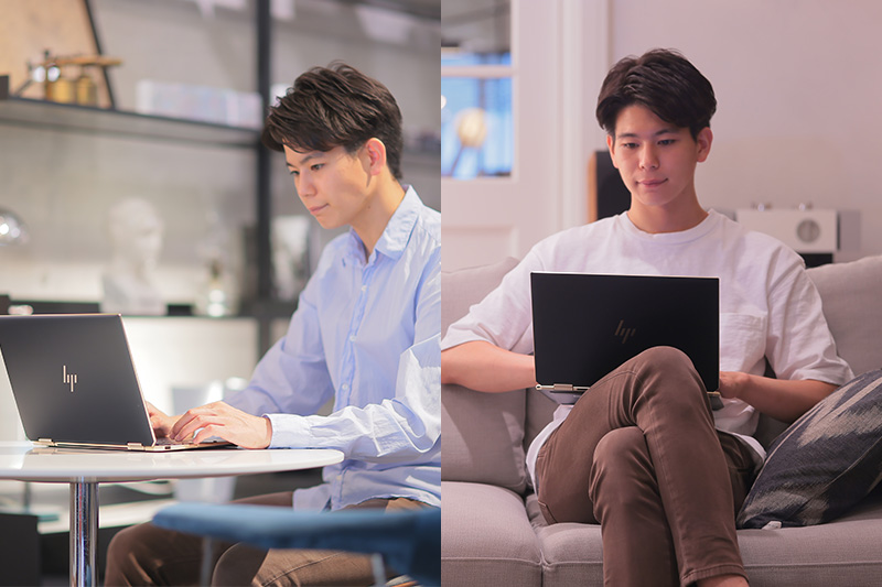 「HP Spectre x360 14」があなたのオンタイムもオフタイムも変える!