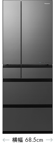 花専用 Panasonic 冷凍冷蔵庫 NR-F453HPX-W形 2017年製 概要 パナソニックパーシャル搭載冷蔵庫 NR-F453HPX | 冷蔵庫