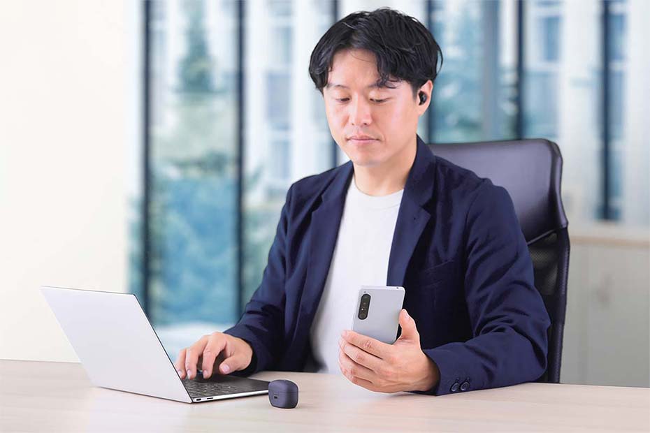 ソニー 完全ワイヤレスイヤホン「WF-1000XM5」