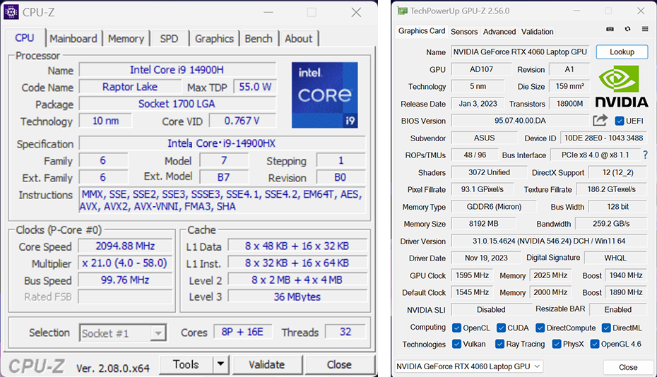 ASUS「ROG Strix G16シリーズ」