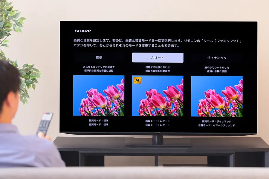 価格.com - [PR企画]シャープ「AQUOS」が提案する新テレビライフ