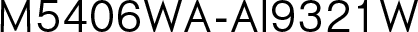 M5406WA-AI9321W