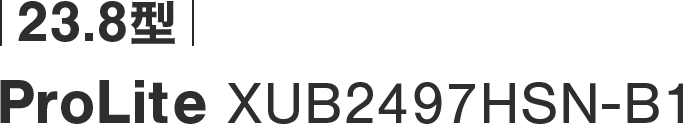 23.8^ ProLite XUB2497HSN-B1