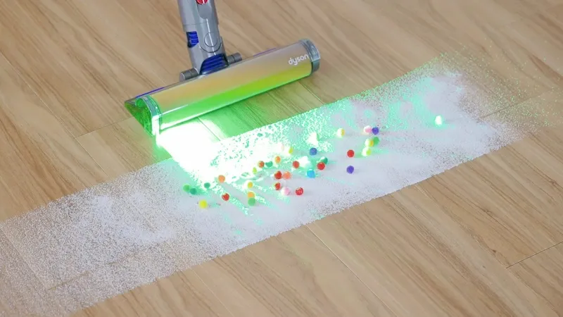 ダイソンクリーナーヘッドLEDのFluffy Opticヘッド V12対応 純正 ダイソンクリーナーヘッドLEDのFluffy Opticヘッド V12対応 純正