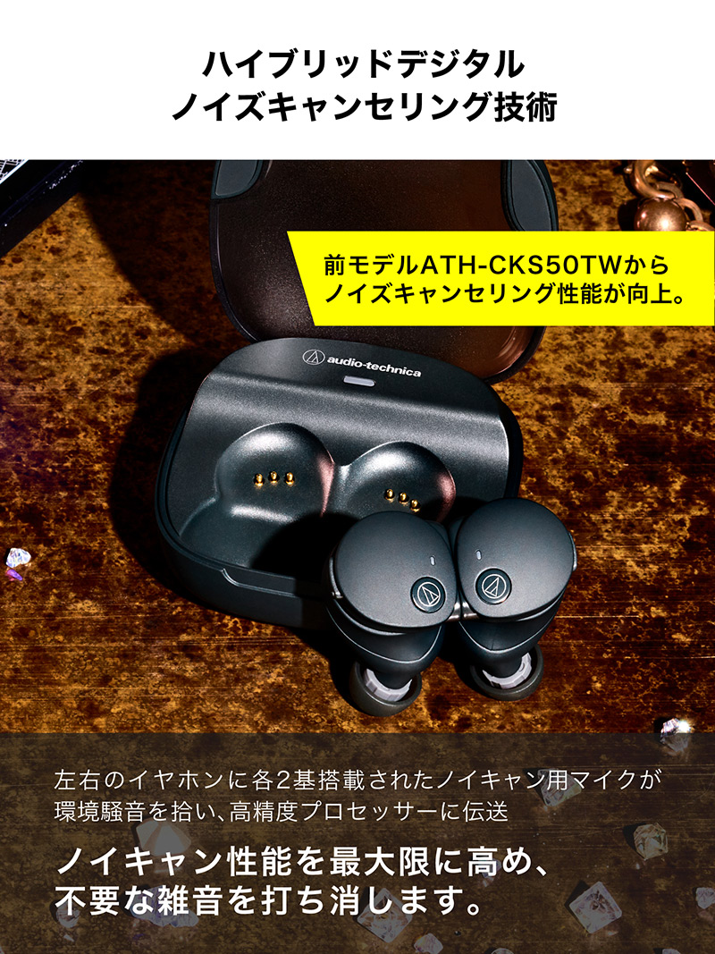 価格.com - [PR企画]オーディオテクニカ「ATH-CKS50TW2」の新た