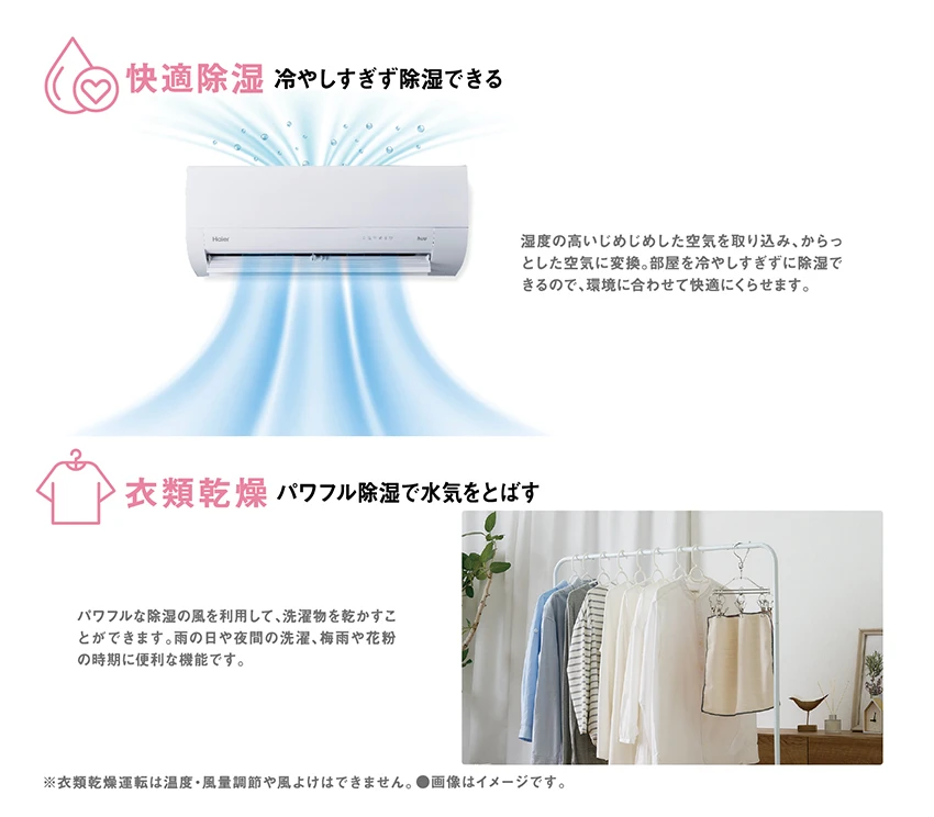 ハイアールの最新エアコン「MXシリーズ」