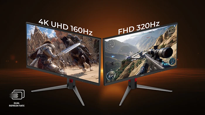 AOCのゲーミングディスプレイ