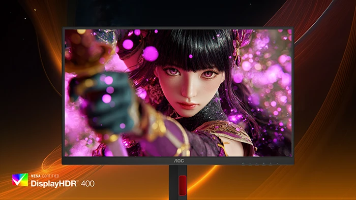 AOCのゲーミングディスプレイ