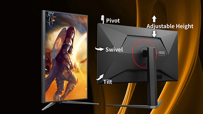 AOCのゲーミングディスプレイ