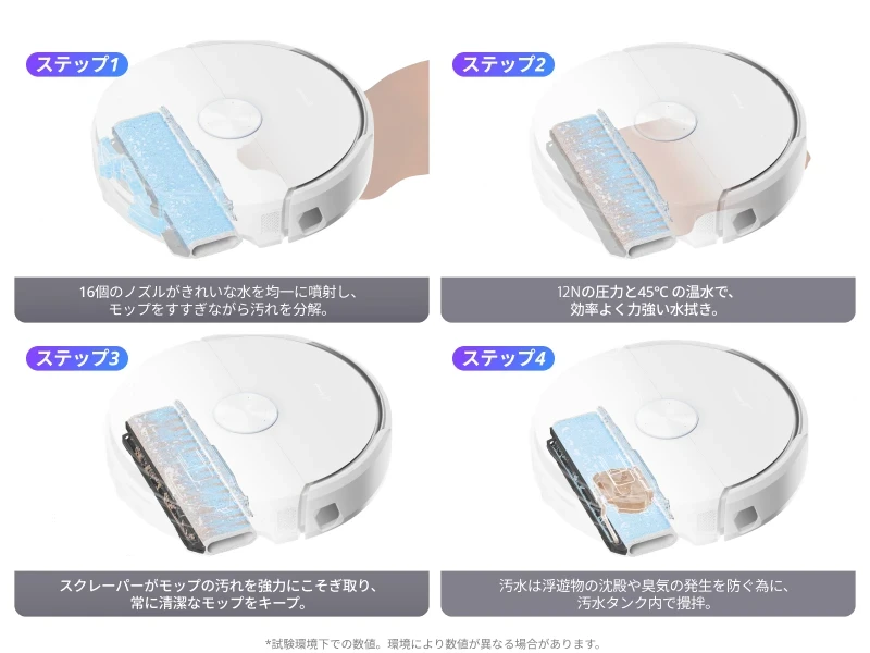新型ロボット掃除機「Narwal Flow」