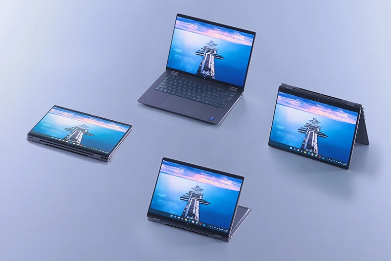 OmniBook X Flipの4つのスタイル