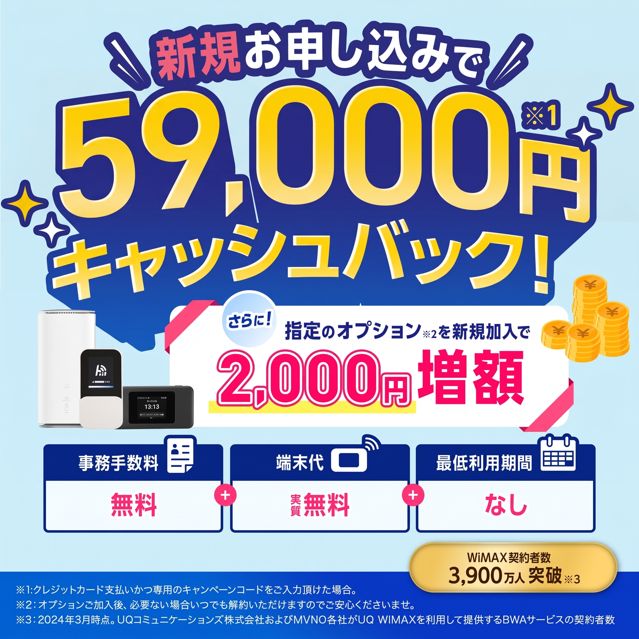 Broad WiMAX +5G ギガ放題スタートプラン 契約期間なし Speed Wi-Fi