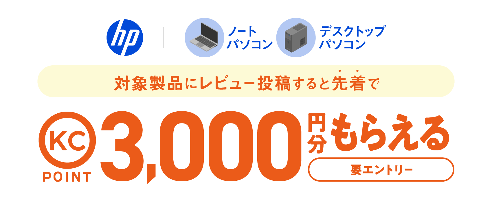 HP×価格.com レビュー投稿プレゼントキャンペーン