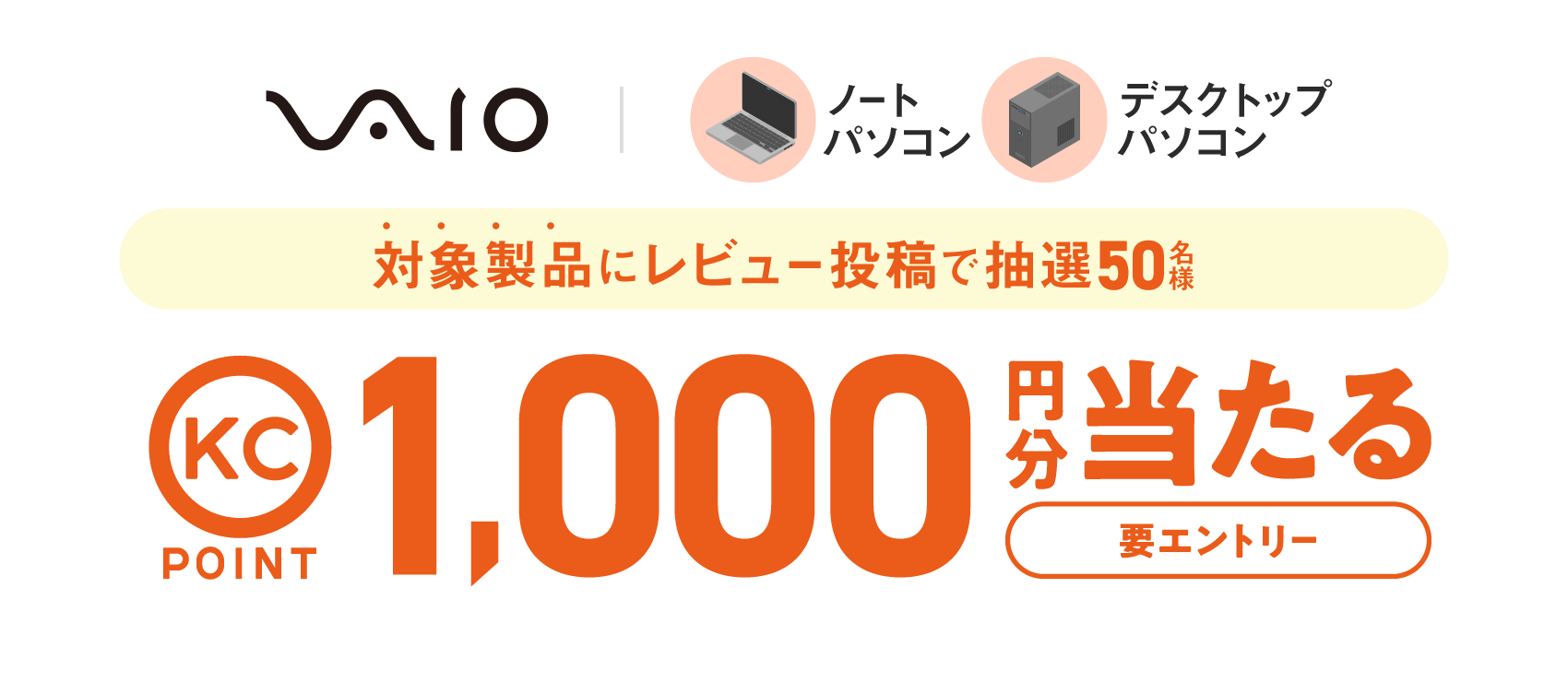 VAIO�~���i.com ���r���[���e�v���[���g�L�����y�[��