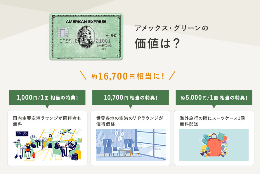 「アメックス・グリーン」の価値