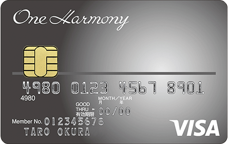 One Harmony VISA �N���V�b�N�J�[�h