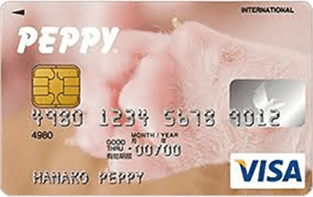 PEPPY VISA�J�[�h