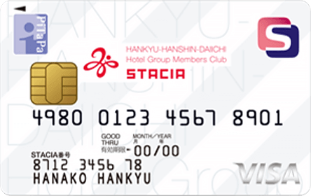 ��}��_���z�e���O���[�vSTACIA PiTaPa VISA�J�[�h