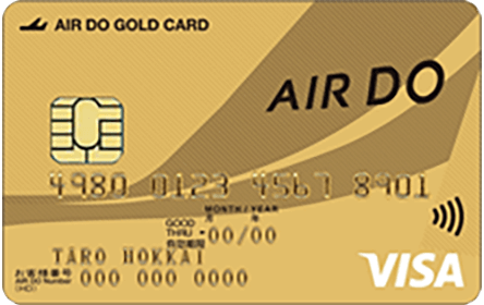 AIRDO VISA �S�[���h�J�[�h