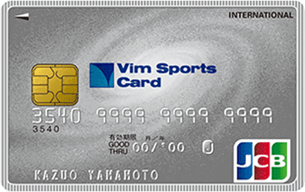 VIM SPORTS JCB�J�[�h