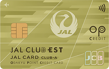 JAL�J�[�h OP�N���W�b�g�uJAL CLUB EST�vCLUB-A�J�[�h