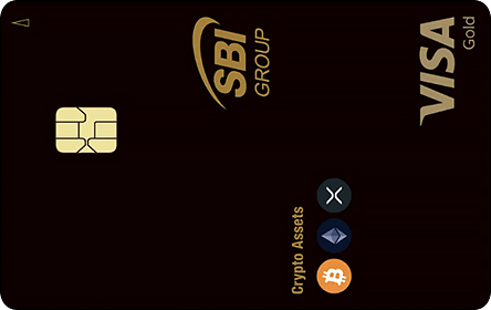 SBI VISA �N���v�g�J�[�h �S�[���h
