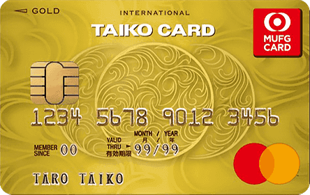 MUFG �S�[���h�J�[�h�i���������J�[�h�j2