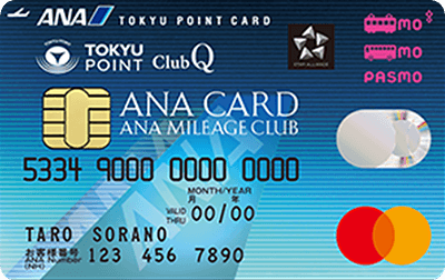 ANA TOKYU POINT ClubQ PASMO }X^[J[h