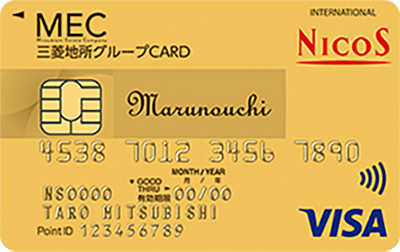 �O�H�n���O���[�vCARD�S�[���h�i�ۂ̓��J�[�h��̌^�j�iNICOS�j