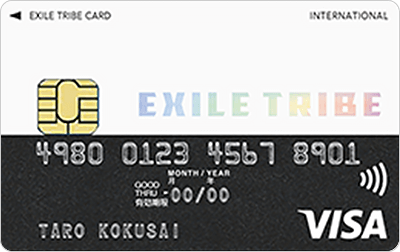 EXILE TRIBE CARDiVisaEMasterCardj