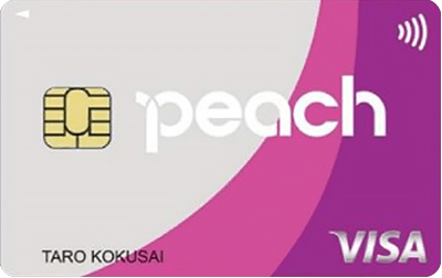 Peach Cardベーシック（VISA）