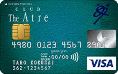 �N���u�E�W�E�A�g��VISA�J�[�h