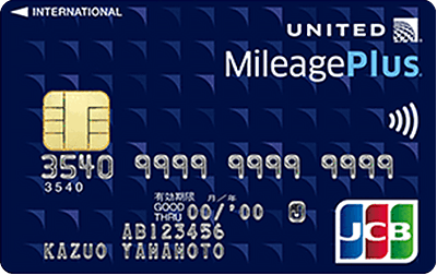 MileagePlus JCBJ[h ʃJ[h